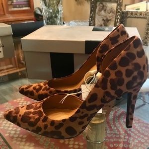 Ladies Mossimo Shoes (Heels) - Animal Print - Sz 9